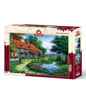 Kuğulu Bahçe 1500 Parça Puzzle