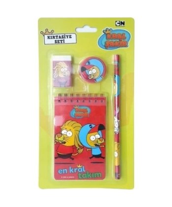 Kral Şakir Lisanslı Kırtasiye Seti KS-0648