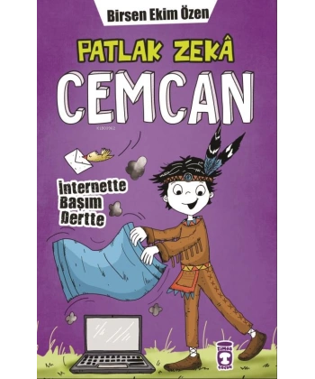 Patlak Zeka Cemcan - İnternette Başim Dertte (Fleksi Cilt)