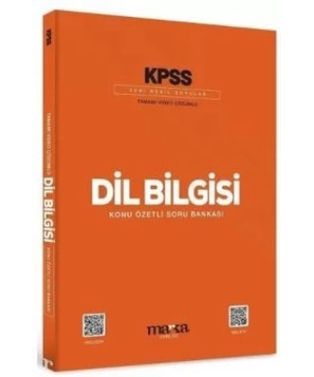 2025 KPSS Dil Bilgisi Konu Özetli Yeni Nesil Soru Bankası Tamamı Video Çözümlü (Ciltli)