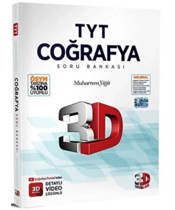 TYT Coğrafya Tamamı Video Çözümlü Soru Bankası