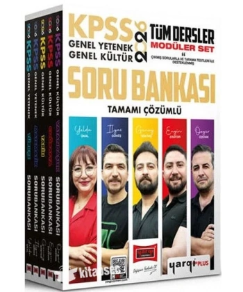 2026 KPSS Genel Yetenek Genel Kültür Soru Bankası Modüler Set