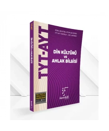 TYT AYT Din Kültürü ve Ahlak Bilgisi Konu Anlatımlı Karekök Yayınları