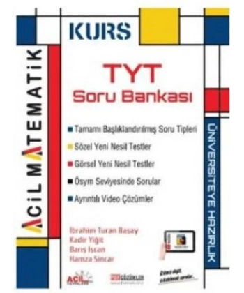 TYT Matematik KURS Soru Bankası Acil Yayınları