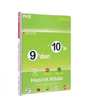 9dan 10a Fizik Kimya Biyoloji Hazırlık Kitabı