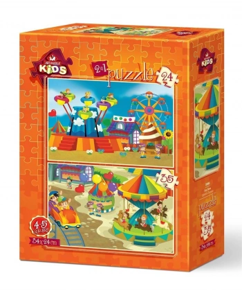 Eğlence Zamanı 2li 24+35 Parça Yapboz