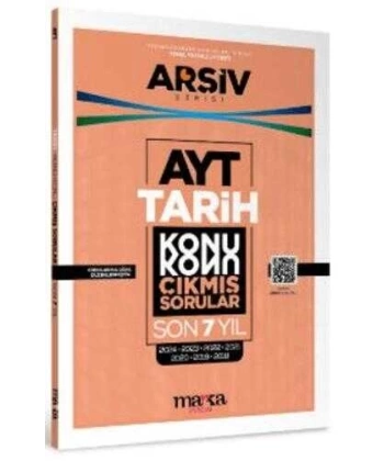 AYT Tarih Çıkmış Sorular Konu Konu Son 7 Yıl Tıpkı Basım Arşiv Serisi Çözümlü