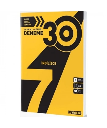 7. Sınıf İngilizce Bilgiler 30 Deneme