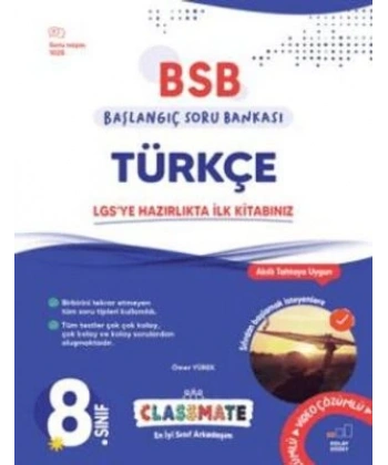 Okyanus Yayınları 8. Sınıf Classmate Başlangıç Türkçe Soru Bankası