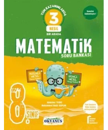 8.Sınıf LGS 3 Nesil Bir Arada Matematik Soru Bankası