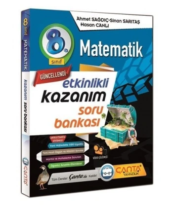 8. Sınıf Matematik Etkinlikli Kazanım Soru Bankası