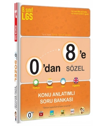 Tonguç Akademi 0 dan 8 e Sözel Konu Anlatımlı Soru Bankası