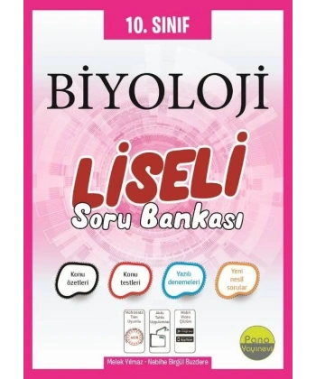 10. Sınıf Biyoloji Liseli Soru Bankası