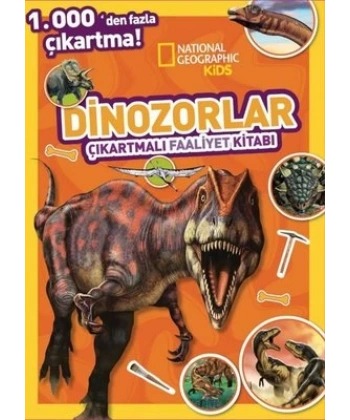 National Geographic Kids Dinozorlar Çıkartmalı Faaliyet Kitabı