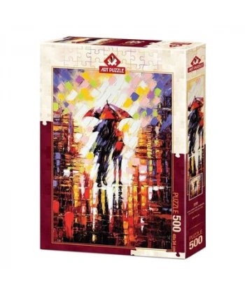 Şemsiye Altındaki Aşk 500 Parça Puzzle