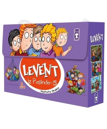 Levent İz Peşinde 5 Set (5 Kitap)