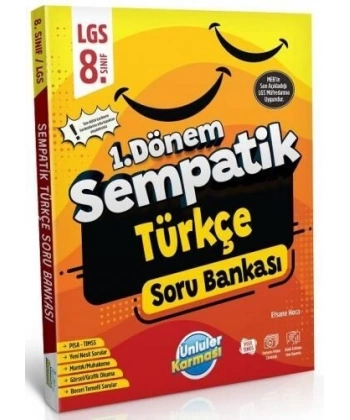 8 Sınıf Sempatik 1 Dönem Türkçe Soru Bankası