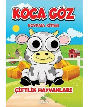 Çiftlik Hayvanları - Koca Göz Boyama