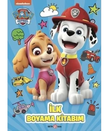 Paw Patrol İlk Boyama Kitabım