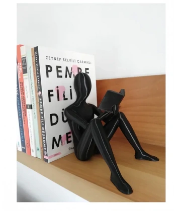 Okuyan Adam Kitap Tutucu