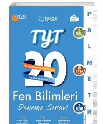 TYT Fen Bilimleri 20 Deneme Sınavı