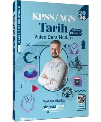 2026 KPSS Tarih Atölye Video Ders Notları