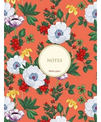 Bez Ciltli Çizgisiz Defter 1