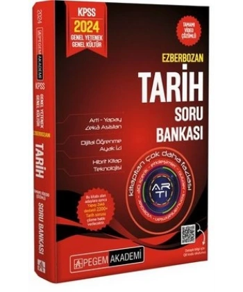 2024 Ezberbozan KPSS Genel Yetenek Genel Kültür Tarih Soru Bankası