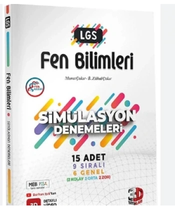 8. Sınıf LGS Simülasyon Fen Bilimleri Denemeleri