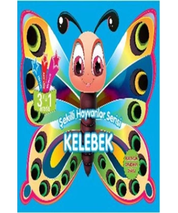 Şekilli Hayvanlar Serisi - Kelebek