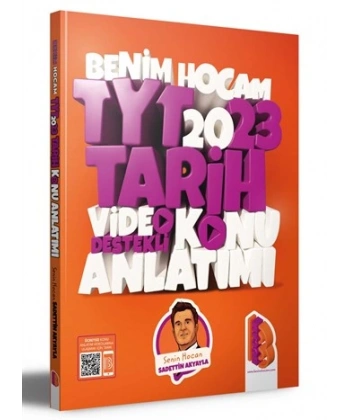 2023 TYT Tarih Video Destekli Konu Anlatımı Benim Hocam Yayınları