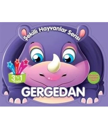 Gergedan - Şekilli Hayvanlar Serisi Kolektif