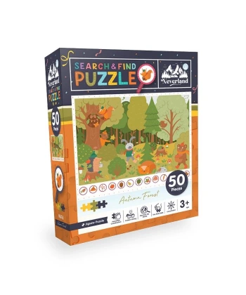 NL416 Neverland Sonbahar Ormanı 50 Parça Puzzle