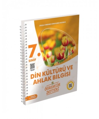 7. Sınıf Din Kültürü ve Ahlak Bilgisi Öğrencim Defteri
