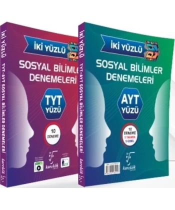 İki Yüzlü Tyt Ayt Sosyal Bilimler Denemeleri