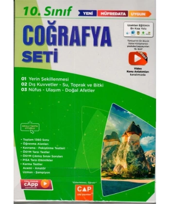 10. Sınıf Coğrafya Anadolu Seti