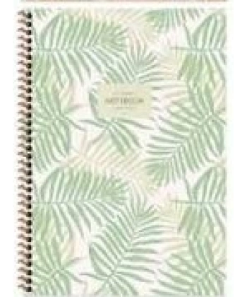 Keskin Spiralli 16,5X22 cm 80 Yaprak La Plume Defter Kareli