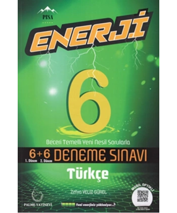 6. Sınıf Türkçe Enerji 7+7 Deneme Sınavı
