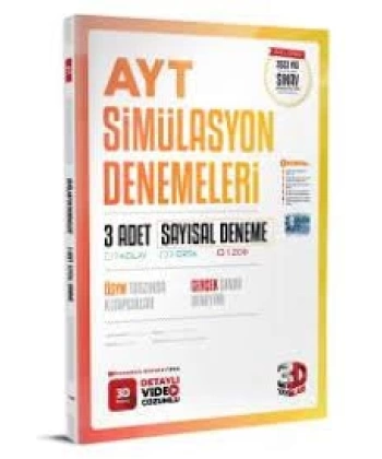 Ayt 3lü Simülasyon Deneme ( Say)