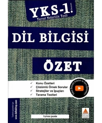 YKS-1 Dil Bilgisi Özet