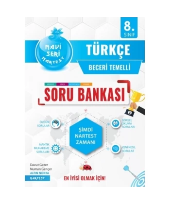8. Sınıf Mavi Türkçe Soru Bankası