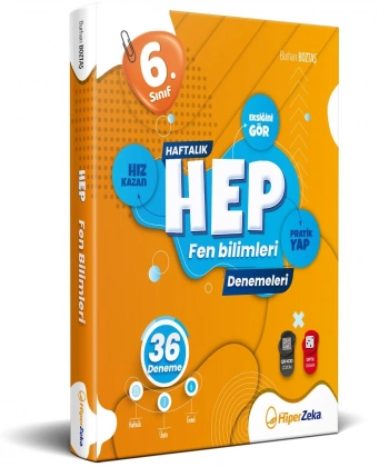 Hiper 6 Hep Fen Bilimleri Haftalık Deneme Föyleri