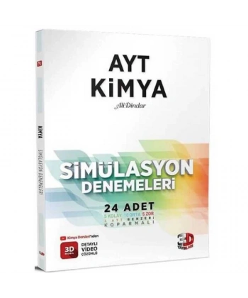 2022 AYT Kimya Simülasyon 24 Deneme