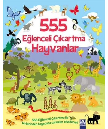 555 Eğlenceli Çıkartma Hayvanlar