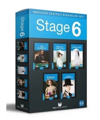 İngilizce Hikaye Seti - Stage 6 - 5 Kitap Takım