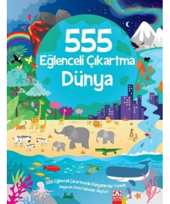 555 Eğlenceli Çıkartma Dünya