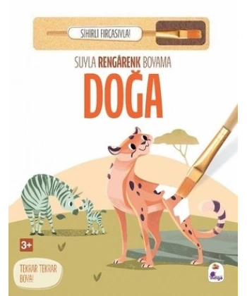 Suyla Rengarenk Boyama - Doğa (Sihirli Fırçasıyla)