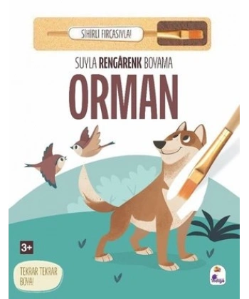 Suyla Rengarenk Boyama - Orman (Sihirli Fırçasıyla)