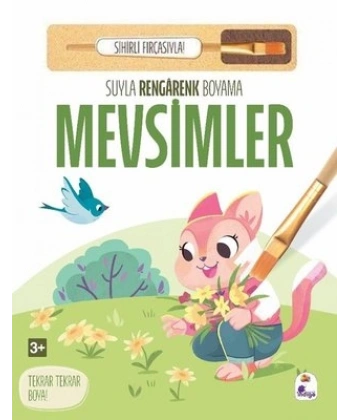 Suyla Rengarenk Boyama - Mevsimler (Sihirli Fırçasıyla)