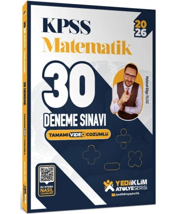 2026 KPSS Matematik Atölye Serisi 30 Deneme Yediiklim